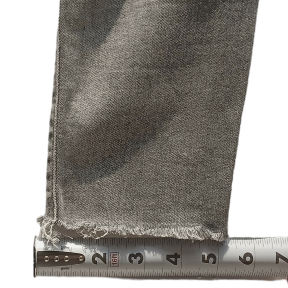 MOTHER - Looker Ankle Fray Jeans- Huntress, Gray Wash, Sold on Revolve - Picture 14 of 16